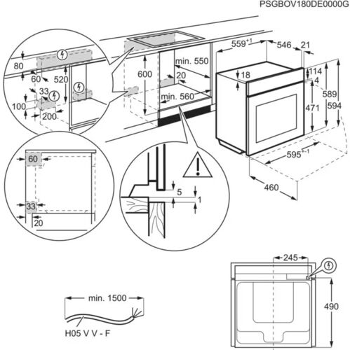 Духовой шкаф Aeg BPE742380B